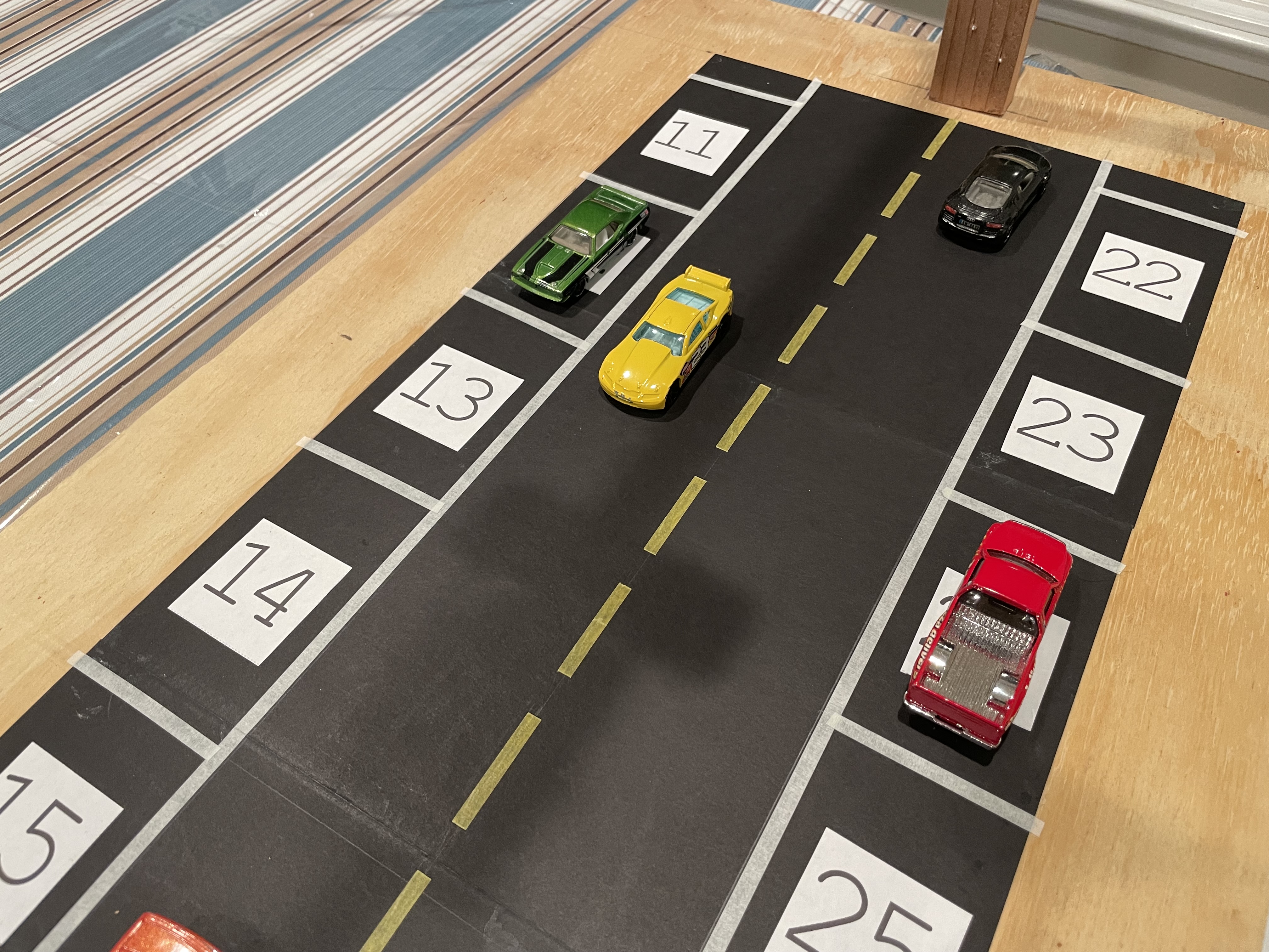 Tabletop parking model